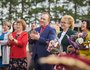 Заведующая детским садом Надежда Пенто, мэр Иркутского района Леонид Фролов, депутат Заксобрания Галина Кудрявцева.