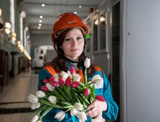 Алена Теряева, электрослесарь по обслуживанию автоматики и средств измерений электростанций пятого разряда Иркутской ГЭС