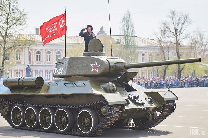 Парад 9 Мая в Иркутске. Фото из архива IRK.ru