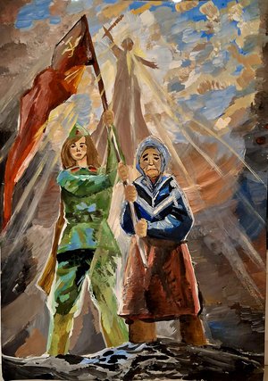 София Сергеевна Сухина, 14 лет