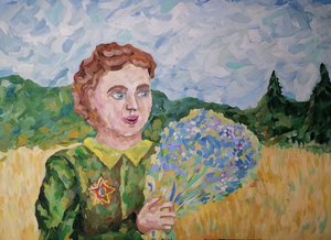 Мария Артёмовна Иванова, 13 лет