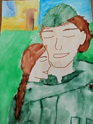 Анна Андреевна Крумина, 9 лет