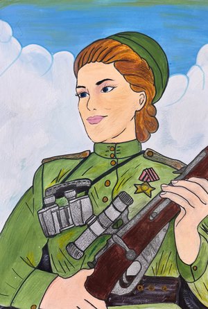 Вероника Васильевна Хаустова, 14 лет