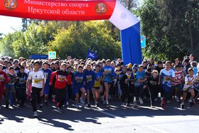 Кросс. Фото пресс-службы правительства региона