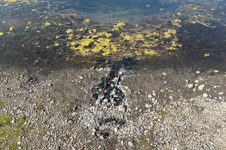 Стоки в Ангару. Фото очевидца