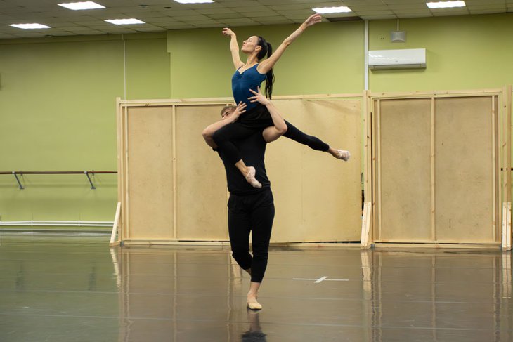 Репетиция постановки. Фото Иркутского музыкального театра имени Н. М. Загурского