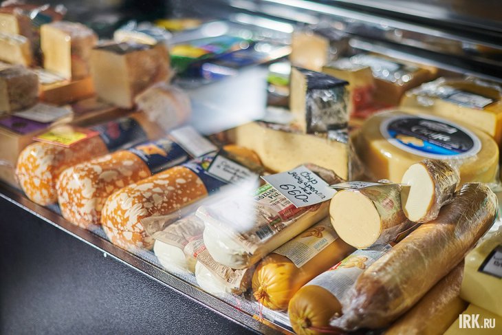 Сыр в магазине. Фото из архива IRK.ru