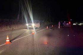 Место аварии. Скриншот видео Госавтоинспекции Иркутской области