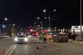 Место ДТП. Фото пресс-службы Госавтоинспекции Иркутской области