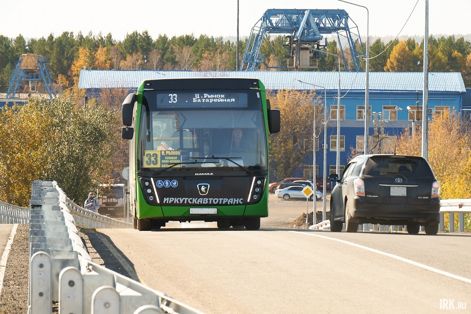 Через путепровод ходят муниципальные автобусы
