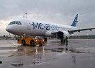 Самолет МС-21. Фото из телеграм-канала корпорации «Яковлев»
