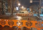 Перекрытый участок и провалы на дороге. Фото пресс-службы администрации Иркутска