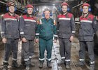 Специалисты, запустившие котел. Фото пресс-службы БЭК
