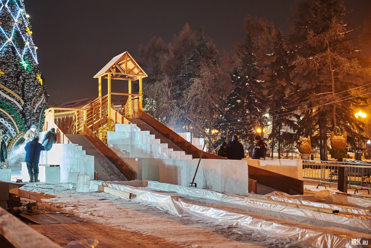 В этом году в сквере впервые за последние шесть лет будет горка!
