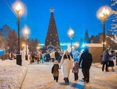 20 декабря в сквере Кирова состоялось торжественное открытие главной городской ёлки.