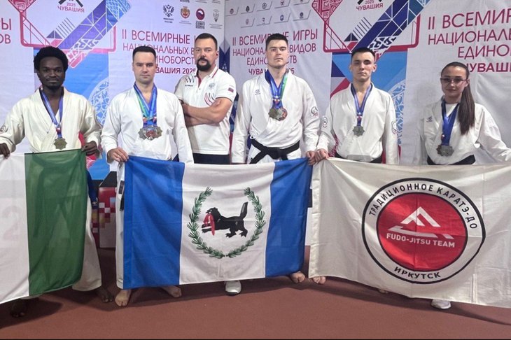 Спортсмены. Фото пресс-службы правительства Иркутской области