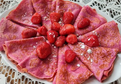 Розовые блины. Фото Елены Антипиной, специально для IRK.ru