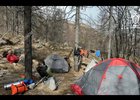 Палатки туристов. Скриншот видео пресс-службы С СКР по Республике Бурятия
