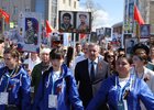 Бессмертный полк в Иркутске. Фото пресс-службы правительства Иркутской области