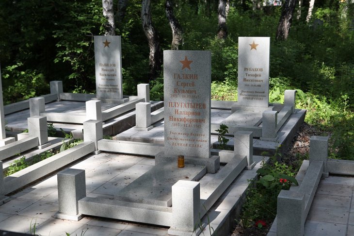 Захоронения на на Русско-Амурском кладбище. Фото пресс-службы администрации Иркутска
