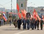 Желающие принять участие в шествии «Бессмертный полк» собирались с 9:30 на Нижней Набережной, в районе памятника Якову Похабову.