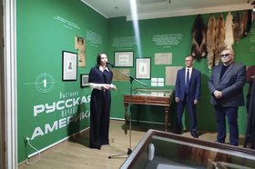 Выставка в краеведческом музее. Фото пресс-службы правительства Иркутской области