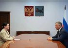 Мария Василькова и Игорь Кобзев. Фото предоставлено пресс-службой правительства региона