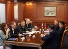 Встреча. Фото пресс-службы правительства Иркутской области