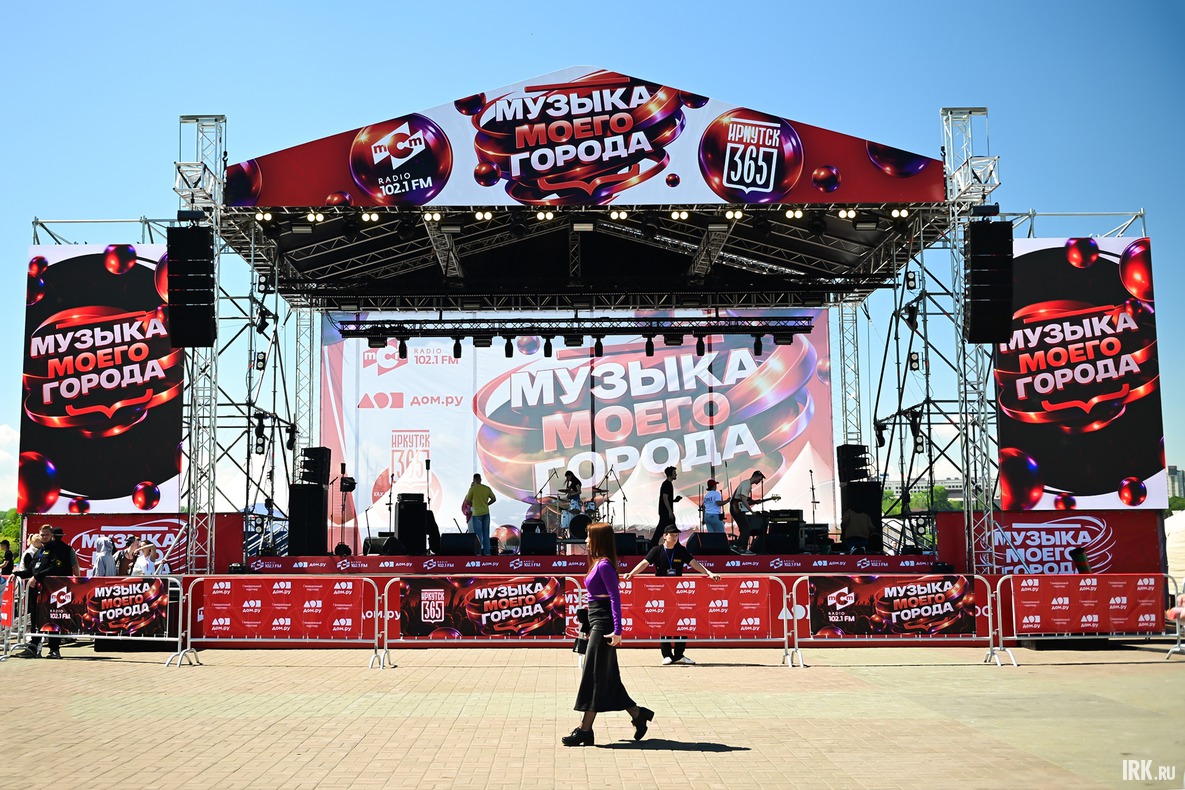 На бульваре Гагарина всё готово к фестивалю «Музыка моего города»