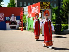 В сквере Кирова прошёл Фестиваль национальных культур.