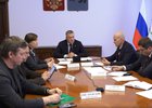 Совещание. Скриншот видео пресс-службы правительства Иркутской области