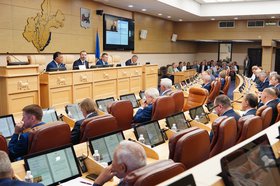 Сессия Заксобрания. Фото IRK.ru