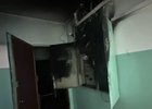 Место возгорания. Фото пресс-службы ГУ МЧС России по Иркутской области