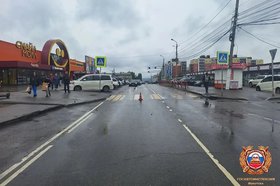 Место аварии. Фото Госавтоинспекции Иркутска