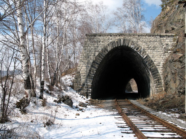 Зима на Кругобайкальской железной дороге. Фото В. Моисеевой Зима на Кругобайкальской железной дороге. Фото В. Моисеевой