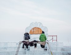 Основная масса волонтеров — это архитекторы, студенты архитектурного факультета, участники Театра народной драмы, байкеры.