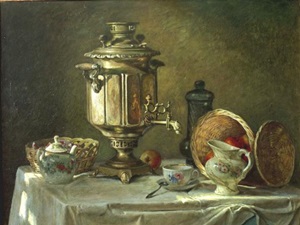 По-ярославски — самогар, по-курски — самокипец, по-вятски — самогрей, но больше известно его основное имя — самовар. Самовар в России — синоним застолья.