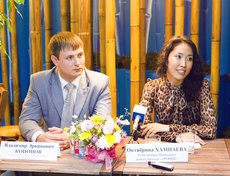 Владимир Кононов, Октябрина Хамнаева