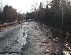 Улица Фаворского, возле дома 5. Фото прислал Руслан