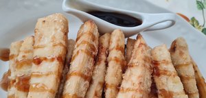 Хрустящие баклажаны в кисло-сладком соусе