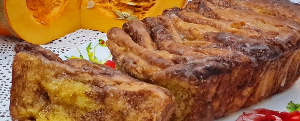 Рецепт для сказочной осени: тыквенный пирог с помадкой