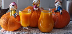 Осенний рецепт: сок из тыквы с курагой