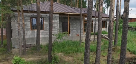 Мечта о доме с красивым забором и бассейном для детей