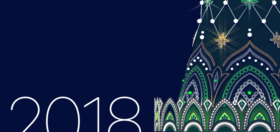 Как изменилась елка в 2018 году.