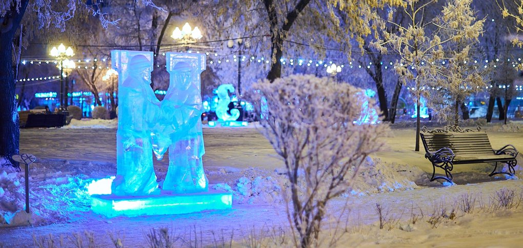 Каким получился фестиваль ледовых скульптур.
