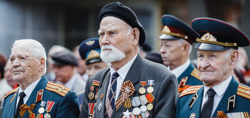 9 мая в Иркутске праздновали 69-ю годовщину победы в Великой Отечественной войне.