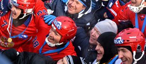 Закрытие чемпионата мира по хоккею с мячом