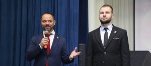 Урок мужества с героем Приангарья: Александр Сафронов и Евгений Косолапов в школе №19