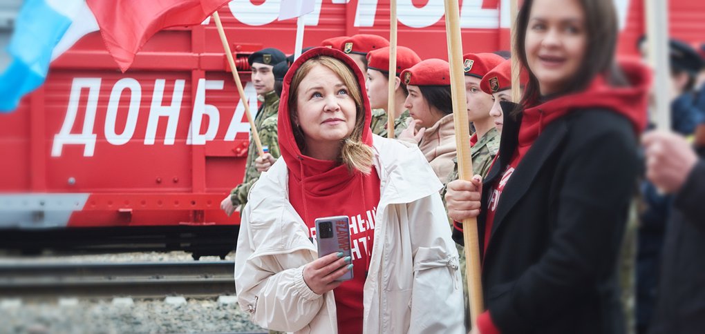 Груз торжественно проводили со станции «Иркутск-Пассажирский».