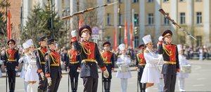 Как прошёл Парад Победы в Иркутске